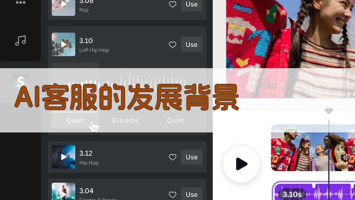 AI客服的发展背景 图1