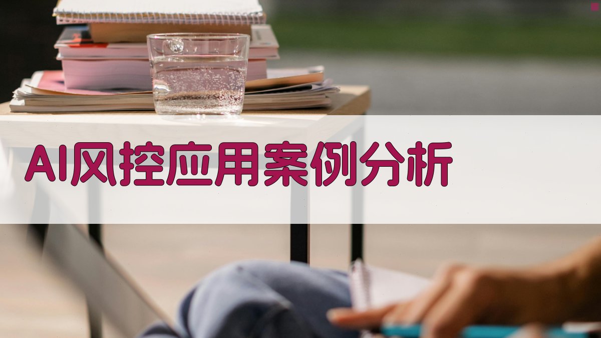 AI风控应用案例分析 图3