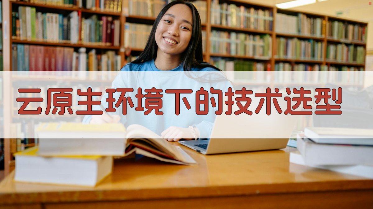 云原生环境下的技术选型 图2