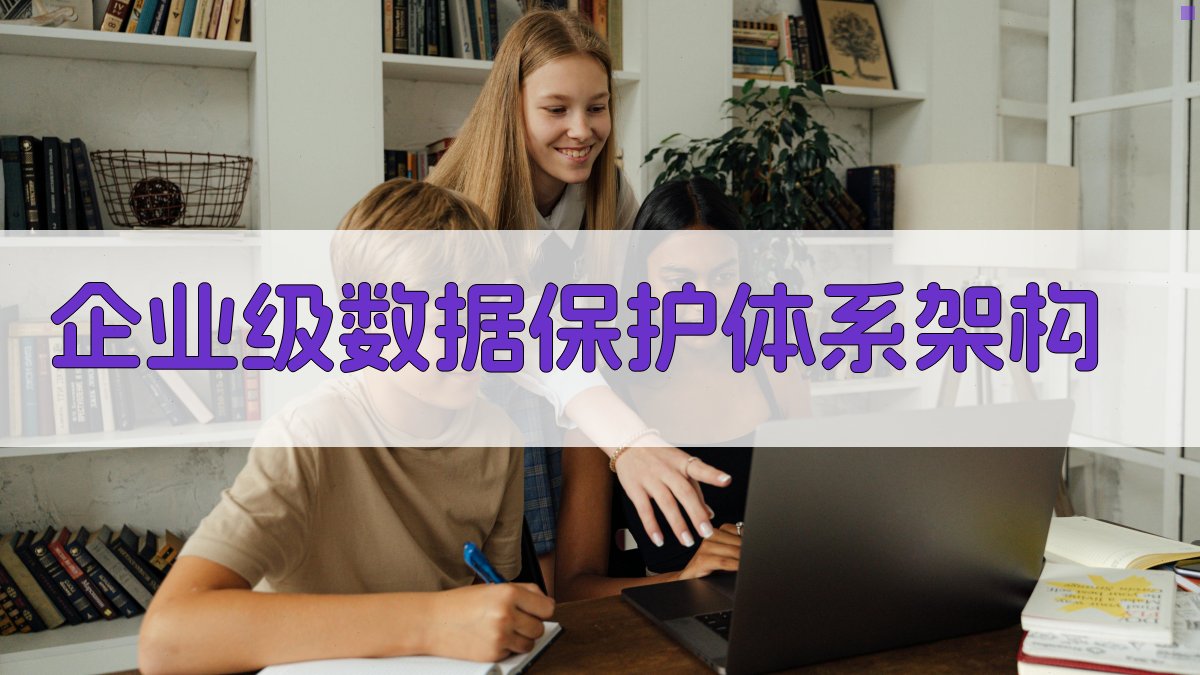 企业级数据保护体系架构 图2
