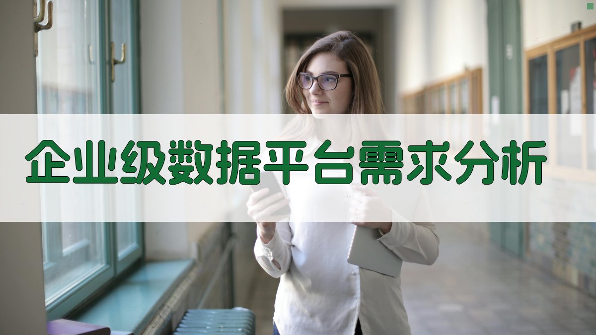 企业级数据平台需求分析 图2