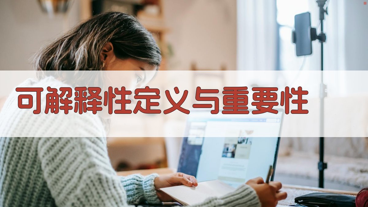 可解释性定义与重要性 图1