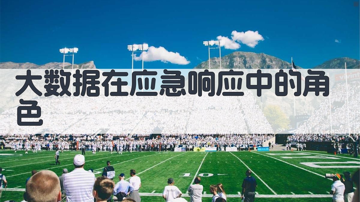 大数据在应急响应中的角色 图2