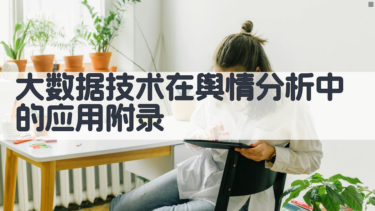 大数据技术在舆情分析中的应用 · 附录 图1