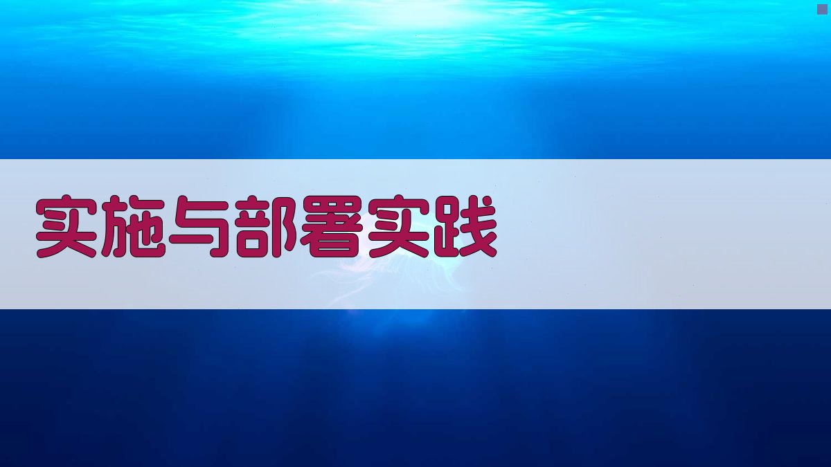 实施与部署实践 图2