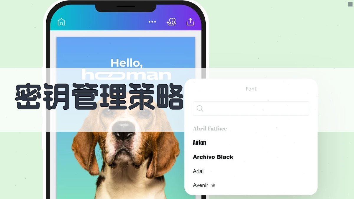 密钥管理策略 图1