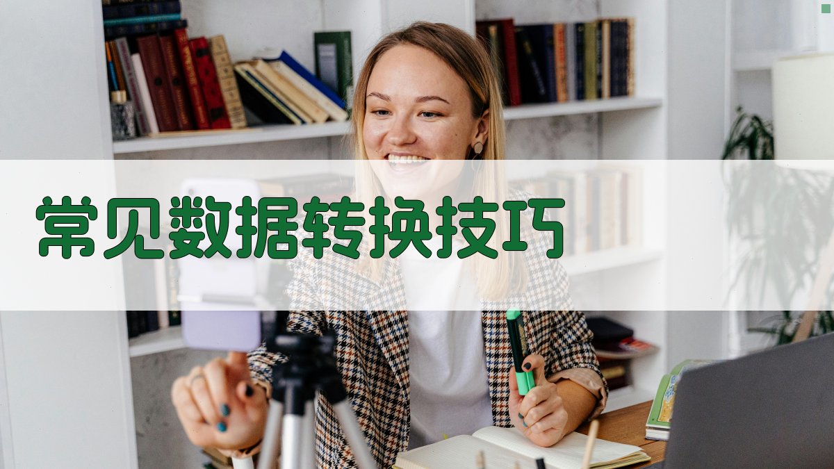 常见数据转换技巧 图2