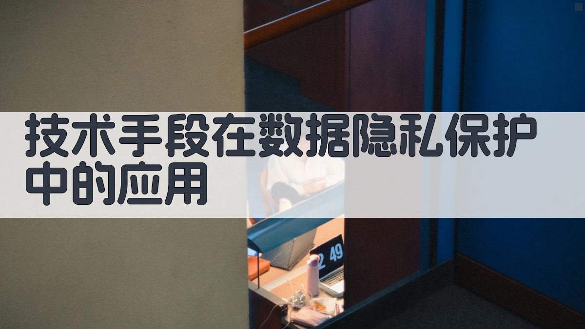 技术手段在数据隐私保护中的应用 图3