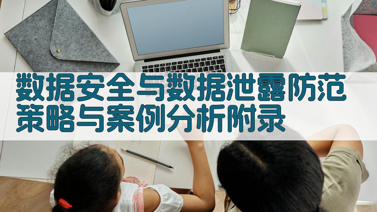 数据安全与数据泄露防范策略与案例分析 · 附录 图3