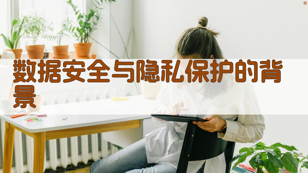 数据安全与隐私保护的背景 图1