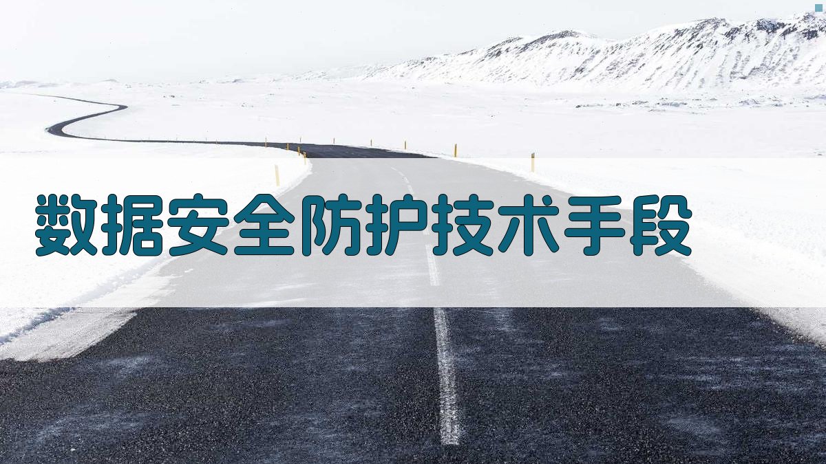 数据安全防护技术手段 图2