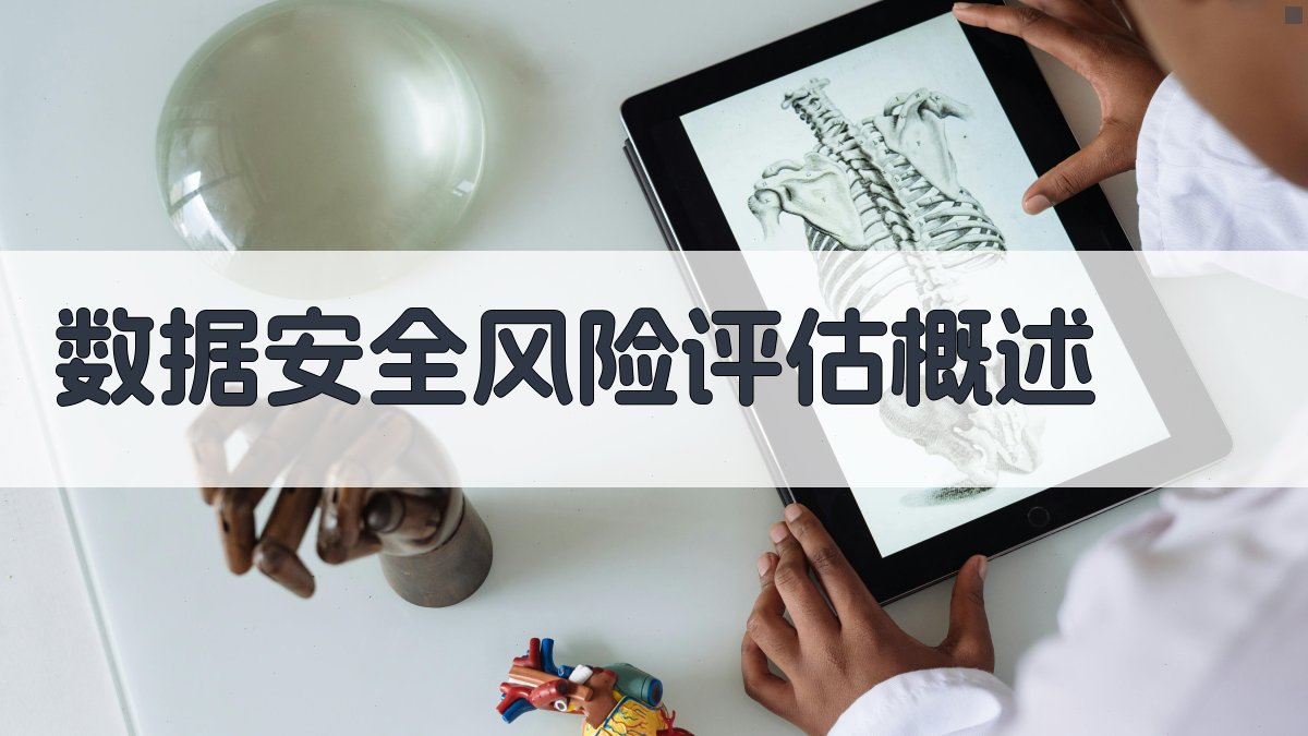 数据安全风险评估概述 图1
