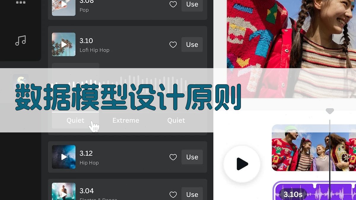 数据模型设计原则 图1