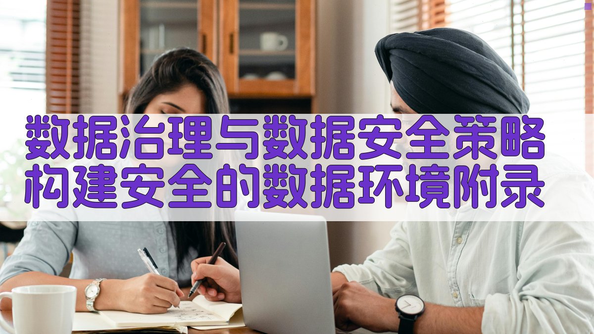 数据治理与数据安全策略构建安全的数据环境 · 附录 图5