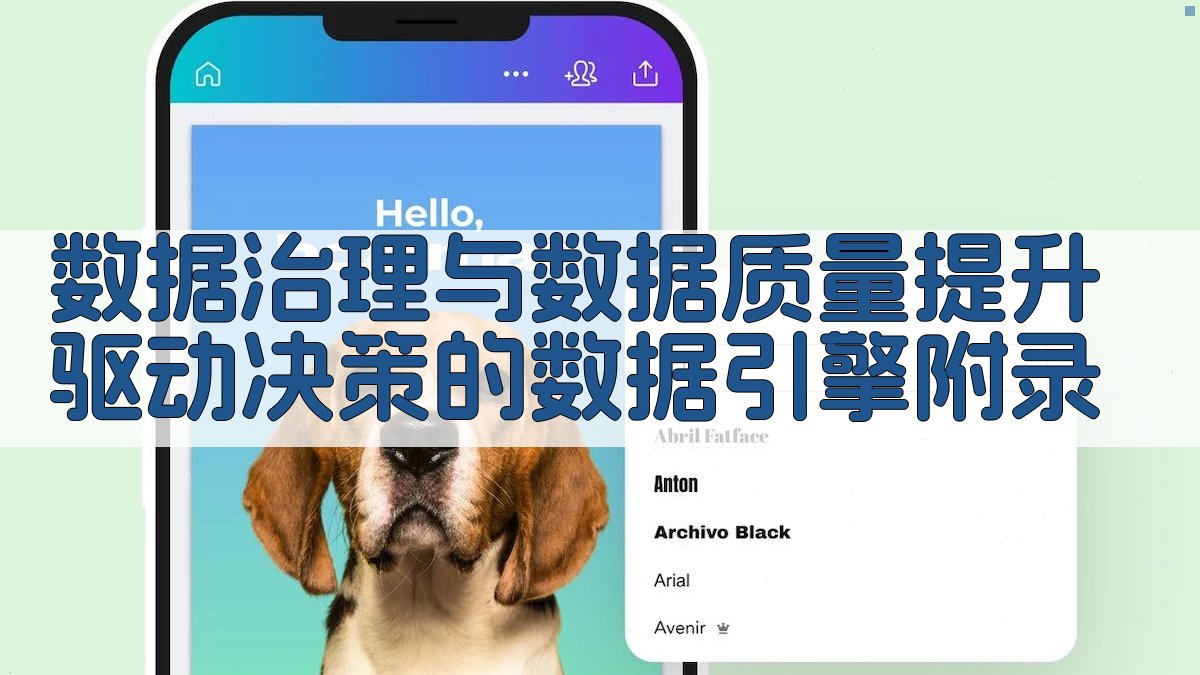 数据治理与数据质量提升驱动决策的数据引擎 · 附录 图3