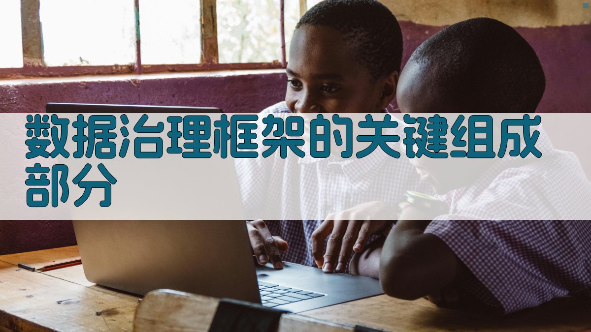 数据治理框架的关键组成部分 图2