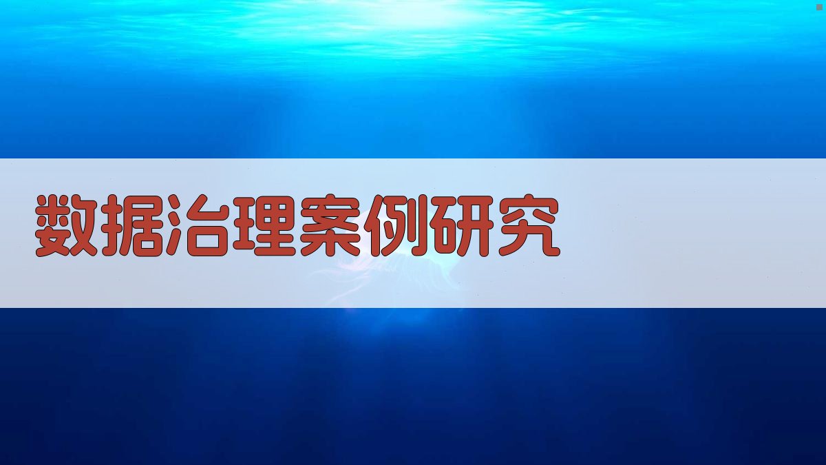 数据治理案例研究 图2