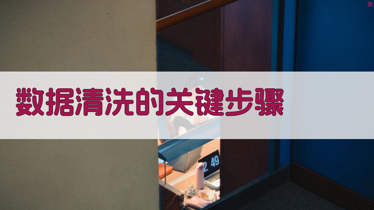 数据清洗的关键步骤 图1