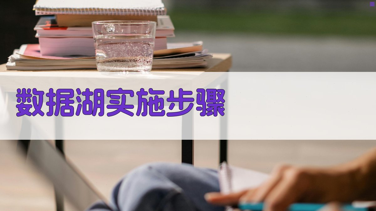 数据湖实施步骤 图3