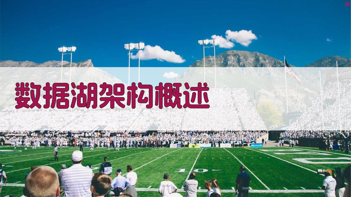 数据湖架构在数据工程中的应用