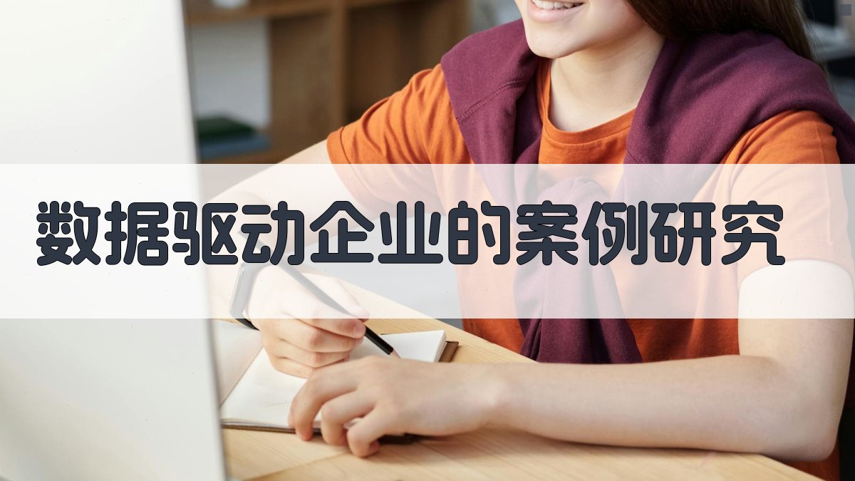 数据驱动企业的案例研究 图3