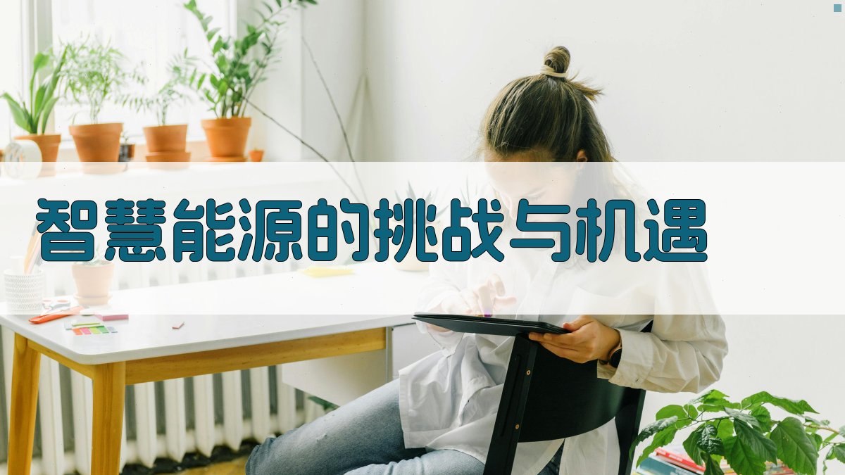 智慧能源的挑战与机遇 图1