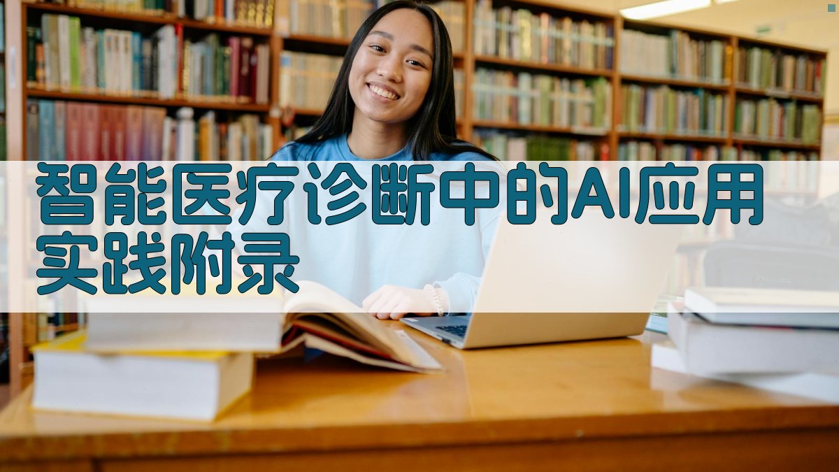 智能医疗诊断中的AI应用实践 · 附录 图3