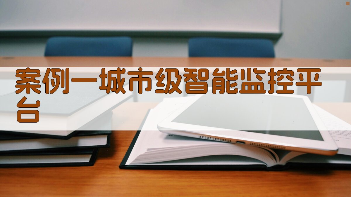 案例一城市级智能监控平台 图2
