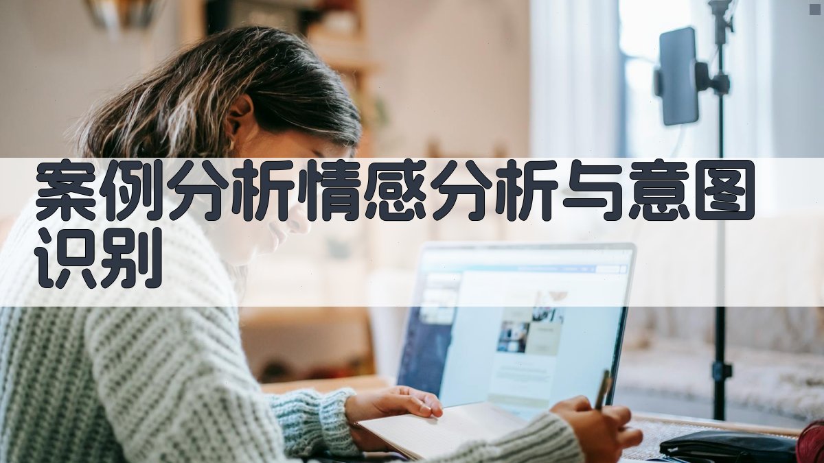 案例分析情感分析与意图识别 图1