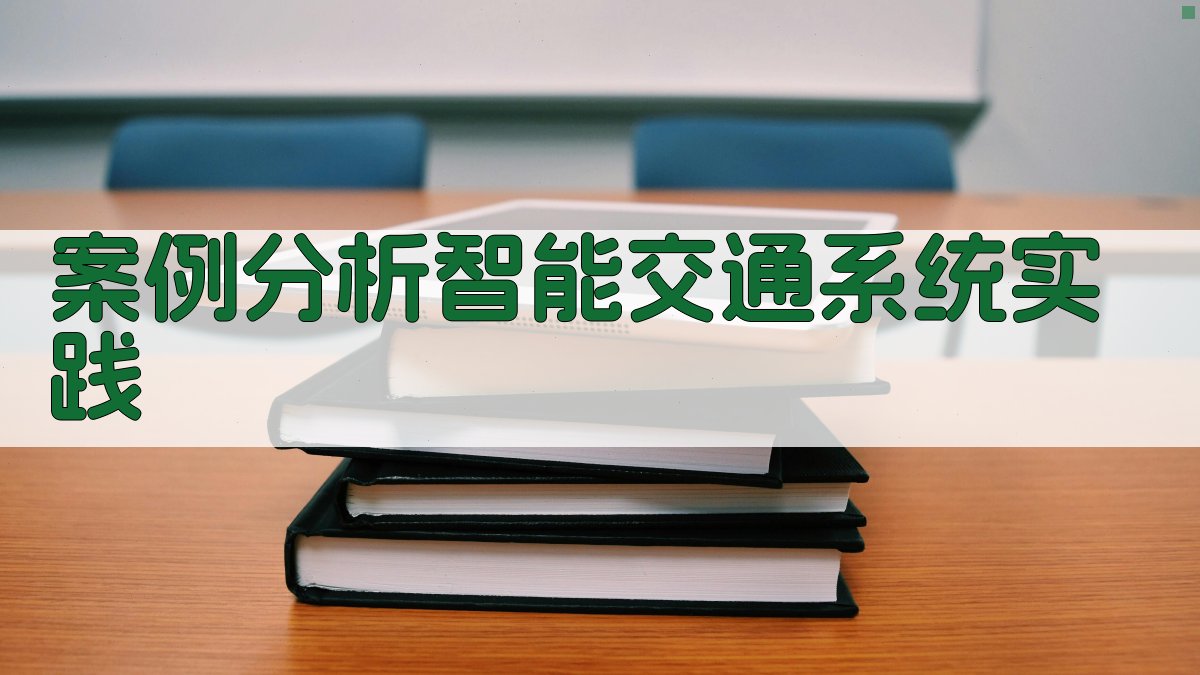 案例分析智能交通系统实践 图2