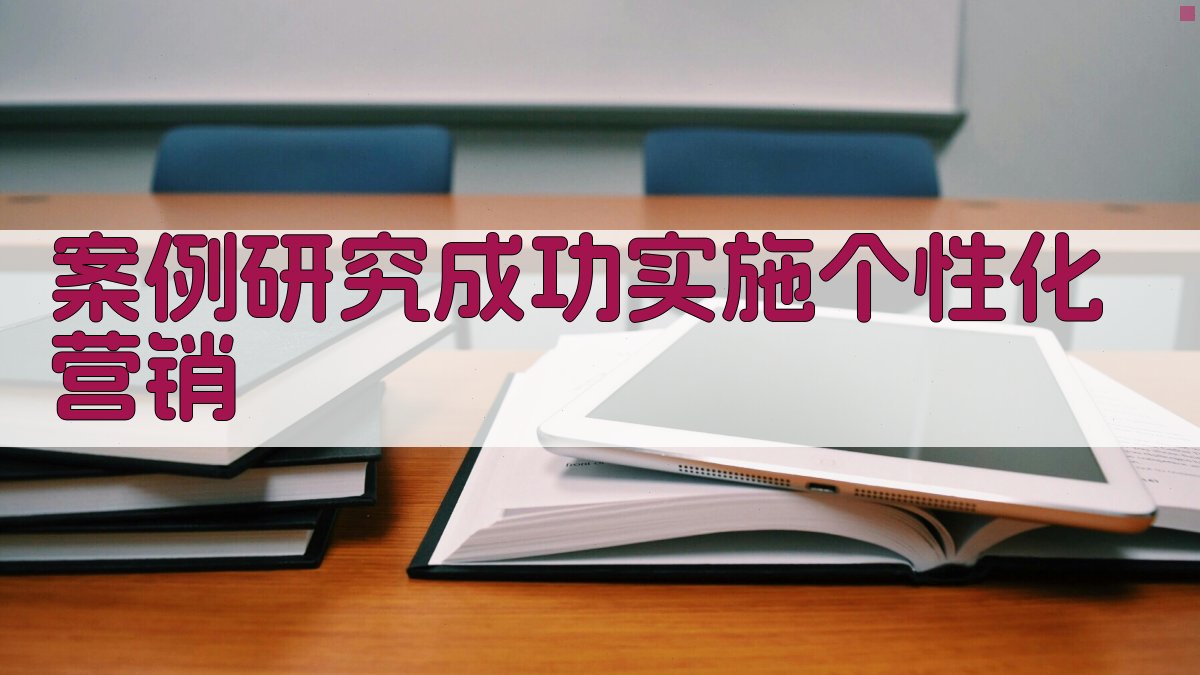 案例研究成功实施个性化营销 图3