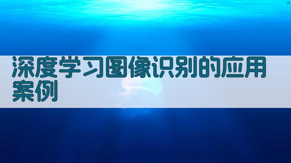 深度学习图像识别的应用案例 图3