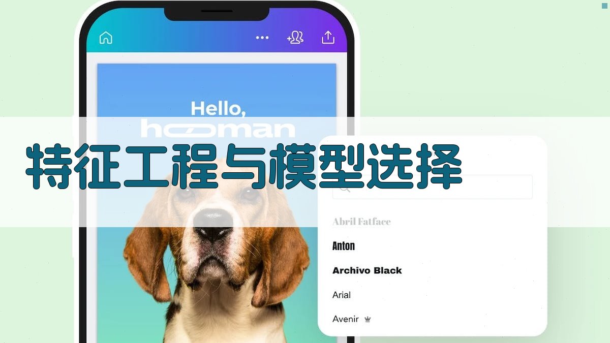 特征工程与模型选择 图3