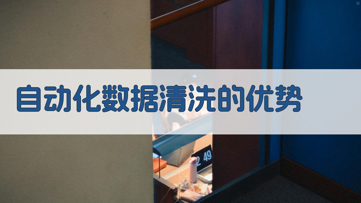 自动化数据清洗的优势 图3