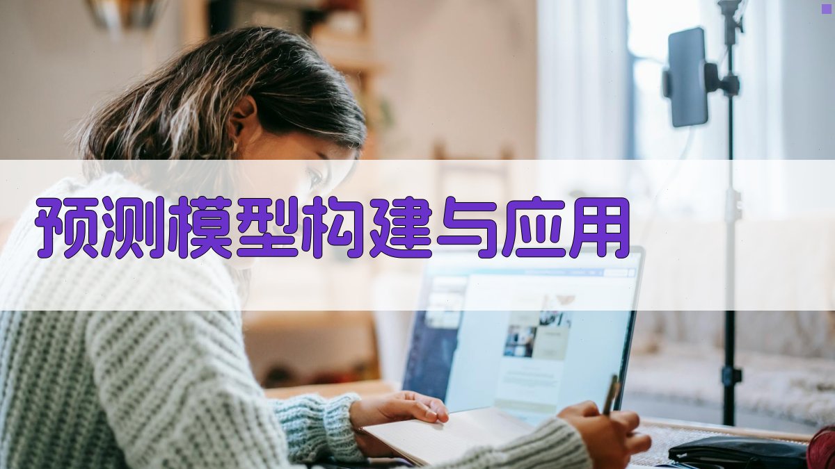 预测模型构建与应用 图2